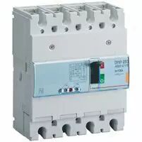 Disj puissance DPX� 250 - magn�to-thermique - 25 kA - 4P - 100 A (420215)