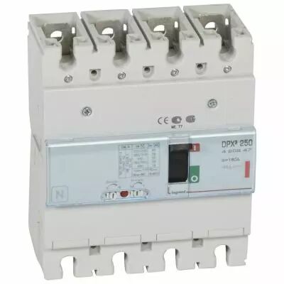 Disj puissance DPX� 250 - magn�to-thermique - 36 kA - 4P - 160 A (420247)