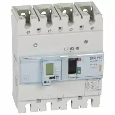Disj puissance DPX� 250 - �lectronique - 25 kA - 4P - 160 A (420317)