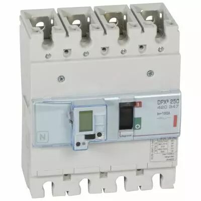 Disj puissance DPX� 250 - �lectronique - 36 kA - 4P - 160 A (420347)
