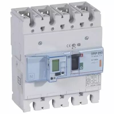 Disj puissance DPX� 250 - �lectronique � unit� de mesure - 25 kA - 4P - 160 A (420417)