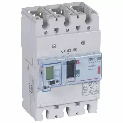 Disj puissance DPX� 250 - �lectronique � unit� de mesure - 36 kA - 3P - 160 A (420437)