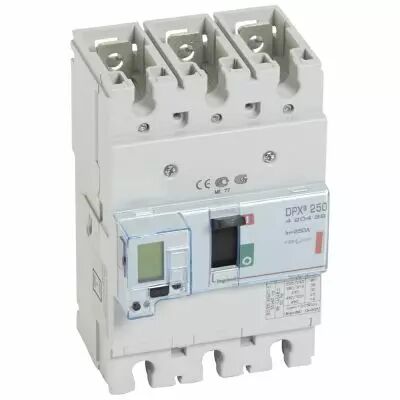 Disj puissance DPX� 250 - �lectronique � unit� de mesure - 36 kA - 3P - 250 A (420439)