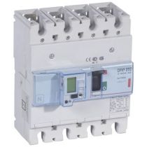 Disj puissance DPX³ 250 - électronique à unité de mesure - 36 kA - 4P - 100 A (420445)