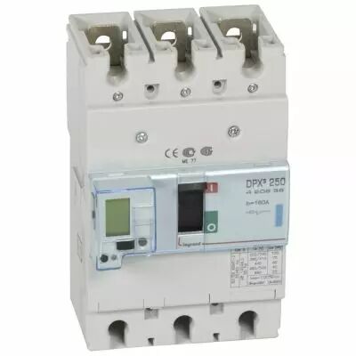 Disj puissance DPX� 250 - �lectronique - 70 kA - 3P - 160 A (420638)