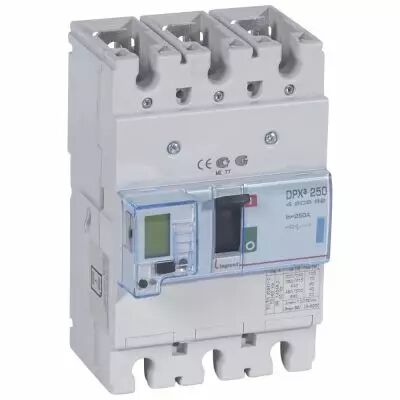 Disj puissance DPX� 250 - �lectronique � unit� de mesure - 70 kA - 3P - 250 A (420669)