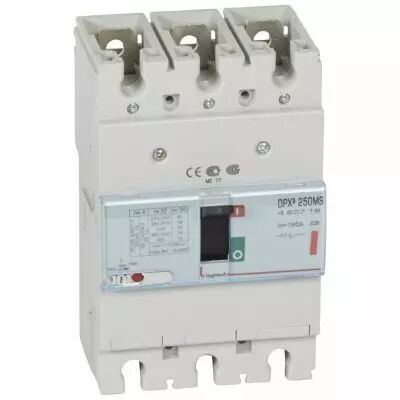Disj puissance DPX� 250 - magn�tique seul - 36 kA - 3P - 160 A (420719)