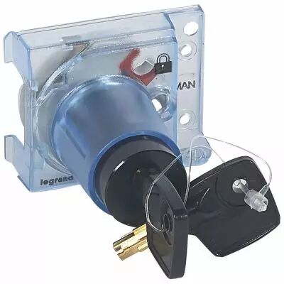Cl� et barillet Profalux pour commande frontale DPX� r�f. 421 061 (421063)