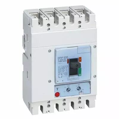 Disjoncteur magn�tothermique DPX� 630 - Icu 36 kA - 4P - 400 A (422007)