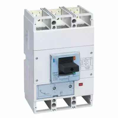 Disjoncteur magn�tothermique DPX� 1600 - Icu 70 kA - 3P - 1250 A (422278)
