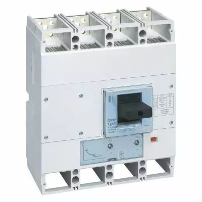 Disjoncteur magn�tothermique DPX� 1600 - Icu 70 kA - 4P - 1250 A (422283)