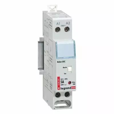 relais modulaire pour dsc gaz alimentation 24v~ 50hz - 1 module (003859)