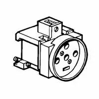 Prise de courant - 20 A - 400 V~ - 3P+N+T - � �clips (004292)