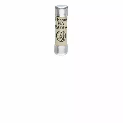 Cartouche cylindrique domestique - 6,3x23 mm - sans voyant - 6 A (010306)