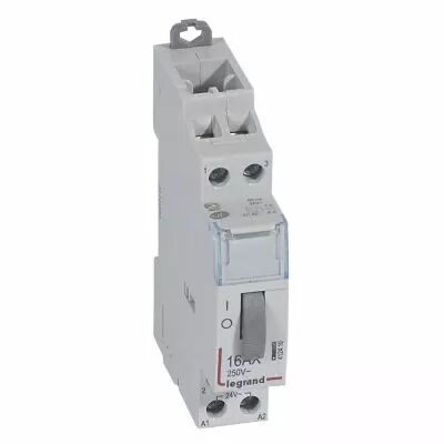 T�l�rupteur standard � vis 24 V~- 2P - 250 V~ - 16 A - 2F - 1 mod (412410)