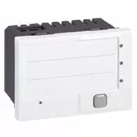 Centrale 3 directions/tableau synth�se alarme tech Prog Mosaic - 3 mod - blanc (076682)