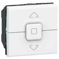 Poussoir pour volets roulants Prog Mosaic - 2 mod - blanc (077025)