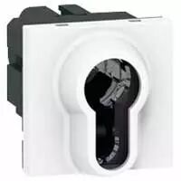 Inter � cl� Prog Mosaic - 2 positions - barillet europ�en - 6 A - 2 mod - blanc (077074)