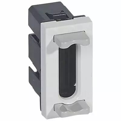 Module anti-arrachement - pour cordons �4 � 8 mm - 1 mod - blanc antimicrobien (077080)
