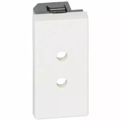 Prise Prog Mosaic - 2P TBT - appel bio-m�dical- blanc antimicrobien (077150)