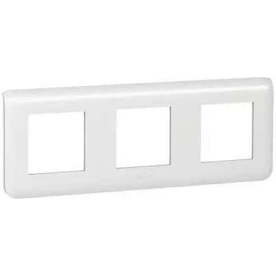 Plaque Prog Mosaic - 3x2 modules - horizontal - blanc (078806)