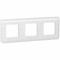 Plaque Prog Mosaic - 3x2 modules - horizontal - blanc (078806)