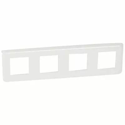 Plaque Prog Mosaic - 4x2 modules - horizontal - blanc (078808)