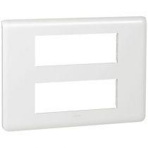 Plaque Prog Mosaic - 2x6 modules - blanc (078836)