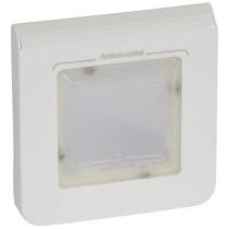Plaque antimicrobienne Prog Mosaic - étanche - IP 44 - 2 modules - blanc (078880)