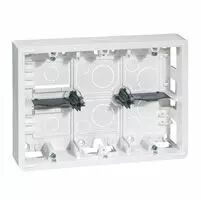 Cadre Prog Mosaic - pour support r�f. 802 66 - prof 46 mm- 2x6/2x8/2x3x2 modules (080276)