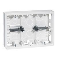 Cadre Prog Mosaic - pour support réf. 802 66 - prof 46 mm- 2x6/2x8/2x3x2 modules (080276)