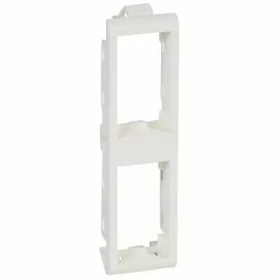 Support pour parois minces Batibox - pour Prog Mosaic - 2 x 1 mod vertical-blanc (080292)