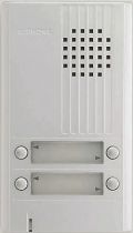 Platine saillie 4 BP avec façade aluminium (110542)