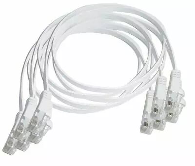 Lot 5 Cordons Plat Rj45 Ftp Lg 0.2M (Q165)