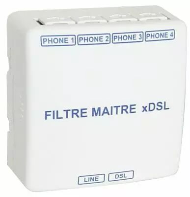 Filtre Maitre Xdsl 4 Sorties (Q209)