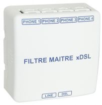 Filtre Maitre Xdsl 4 Sorties (Q209)