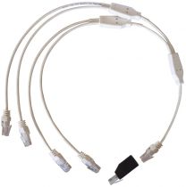 Cordon Quadruple Tel./Rj45 (Q293)