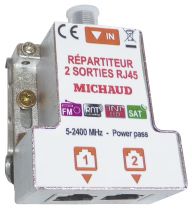 Répartiteur Grade 2 Tv 2 Sorties Rj45 (LB023)