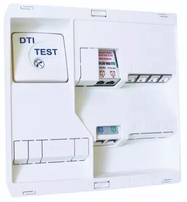 Tableau N�o Grade3 TV 4 Rj45 DTI + Filtre TV 2S (LB317)
