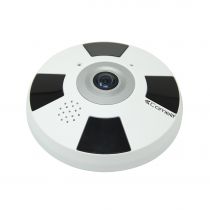 Caméra IP Fish-Eye 360°, 4 POE, DWDR, TF (IPEYE104A)
