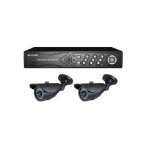 Kit vidéosurveillance HD analogique 2 caméras (AHKIT417CFR)