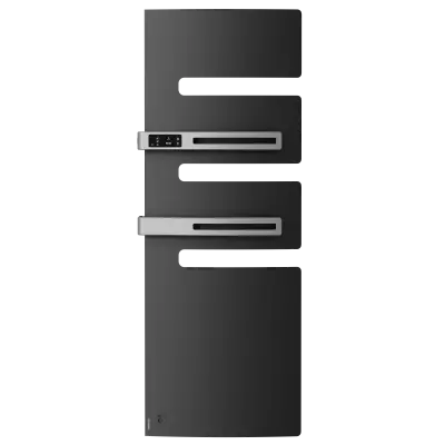 Atlantic - Radiateur s�che-serviettes connect� Serenis Premium m�t gauche 1750W anthracite (850451)