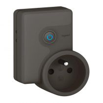 Prise mobile connectée pour installation with Netatmo 16A 1 circuit 3680W ON-OFF et mesure puissance - graphite (064887)