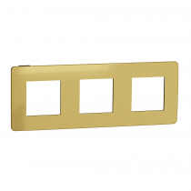 Plaque de finition Or/Bl A 3P (NU280662)