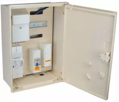 Coffret de branchement provisoire monophas� 60A (P489)