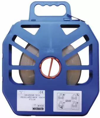 D�vidoir 50 m feuillard inox 10x0,4 (BC930)