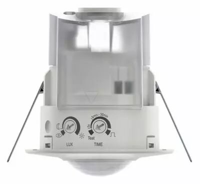 D�tecteur mouvements compact encastr� plafond 360� blanc 1c IP 44 (1030016)