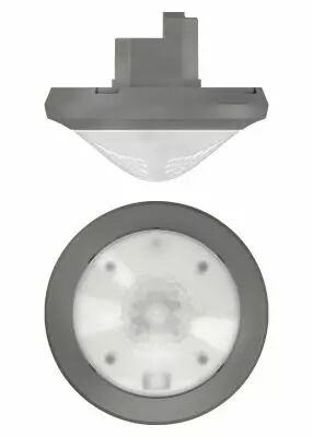 D�tecteur pr�sence esclave encastr� 360� 2 c couloir gris (2010331)