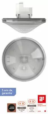 D�tecteur pr�sence 2c thePrema S 360� E gris (2070606)