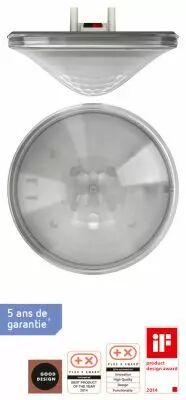 D�tecteur pr�sence 5c thePrema P KNX 360�  gris (2079001)